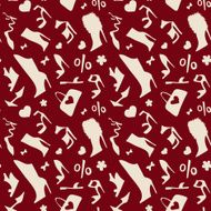 Women shoes Seamless pattern N6