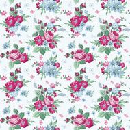 Vintage Floral Background - seamless pattern N11