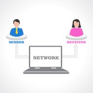 social media relation concept