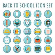Back to school icon set Part 2