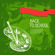 Back to school vector design N3