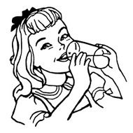 Girl Drinking N3