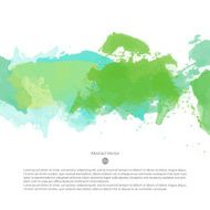 Vector watercolor template N118