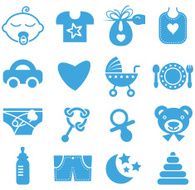 Baby Boy - Icons Set