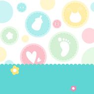 Baby shower background N4