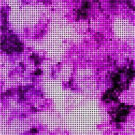 abstract purple polka dots style woman&#039;s face pattern background