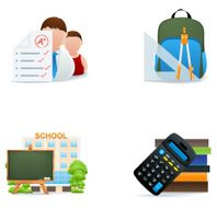 School icons N10