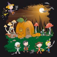 Trick or Treat cute kids