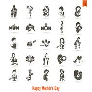 Happy Mothers Day Icons N549