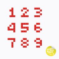 Pixel Block Alphabet N14
