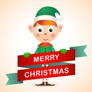 Christmas Elf Card
