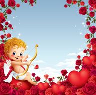 Cupid - Rose Border