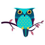 Cartoon owl illustration