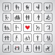 Happy Family Icon N4