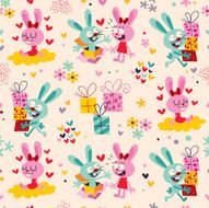 Bunnies &amp; gifts pattern N2