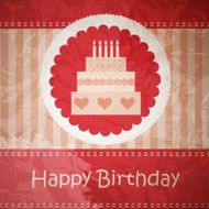 Birthday card with copy space N2