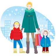 Family shopping N9