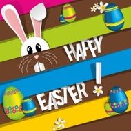 happy easter greeting card N34