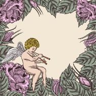 valentine cupid card