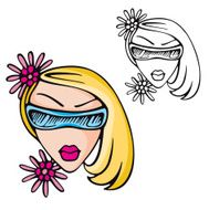 Fashion Woman Vector Illustration Series N26