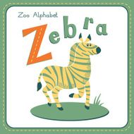 Letter Z - Zebra