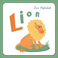 Letter L - Lion