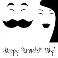 Happy Parents Day background or card N13