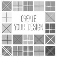 Check Seamless pattern Geometrical vector background N2