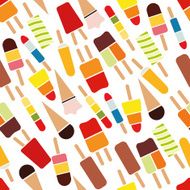 popsicle seamless pattern