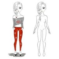 fashion girl woman N5