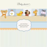 baby shower announcement card N15