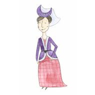 Lady Watercolor N4