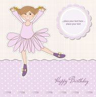 Birthday greeting card N35