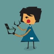 Technology aspirations of a girl
