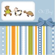 baby shower announcement card N18