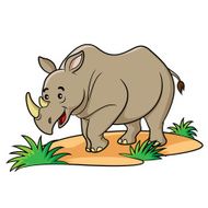 Rhino Cartoon