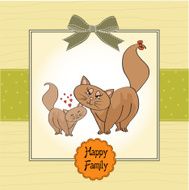 new baby kitten with his mother N16
