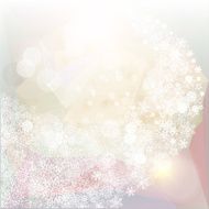 Happy New Year card or background with snowflakes and stars N4