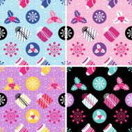 Christmas Seamless background Holiday pattern for your design N10