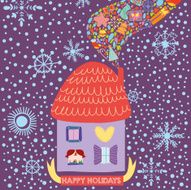 Christmas Card-Happy Holidays
