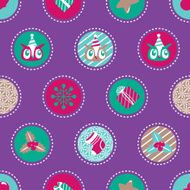 Christmas Gold Seamless background Holiday pattern for your design N2