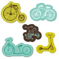 Set of Baby Bike Stickers