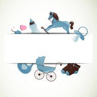 Vector Baby Background N2