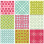 Seamless Colorful background Vintage Tile