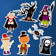 Halloween stickers N2