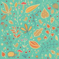 Autumn seamless pattern N5