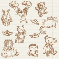 Doodled Toys