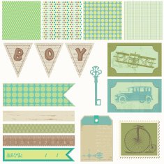 Scrapbook Design Elements N13