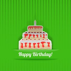 birthday card N61