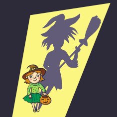 Little Witch And Shadow